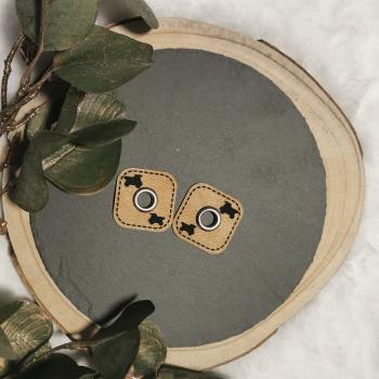 Ösenpatch-Set eckig Kipper