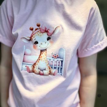 Preview: Bügelbild Schleifengiraffe Bett