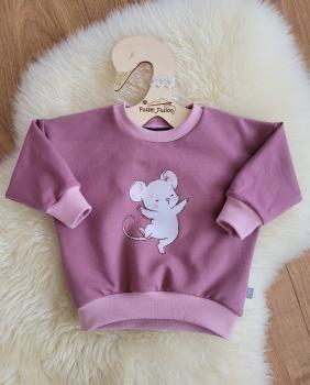 Preview: Bügelbild fröhliche Maus