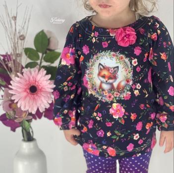 Preview: Bügelbild Frühlingskranz Fuchs