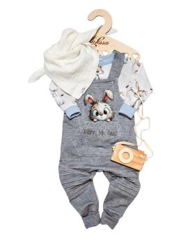 Preview: Bügelbild Hops, bin daa Hase