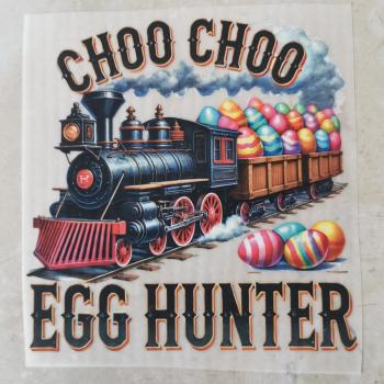 Bügelbild Oster-Zug