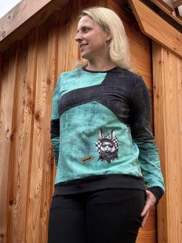 Preview: Bügelbild Splash-Hase Karo