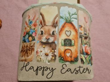 Preview: Bügelbild Happy Easter bunt