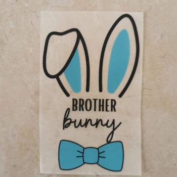 Bügelbild Brother Bunny