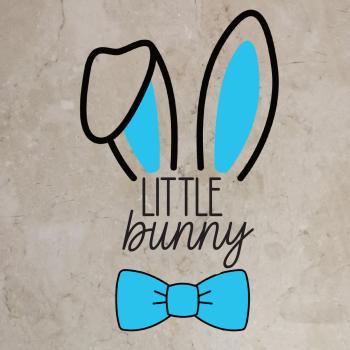 Bügelbild Little Bunny (Boy)