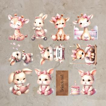 Bügelbild-Bundle Einfach süß