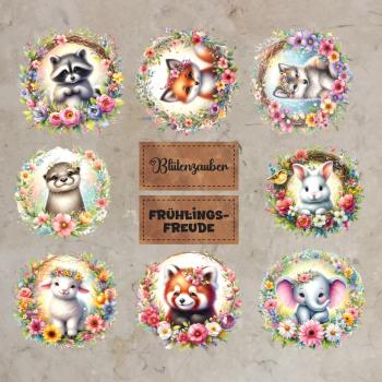 Bügelbild-Bundle Frühlingsfreude