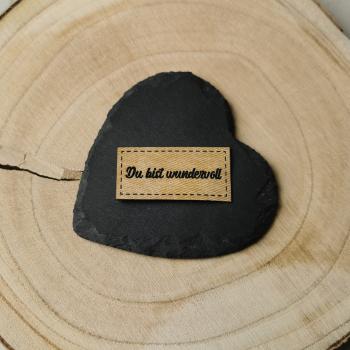 Label Du bist wundervoll