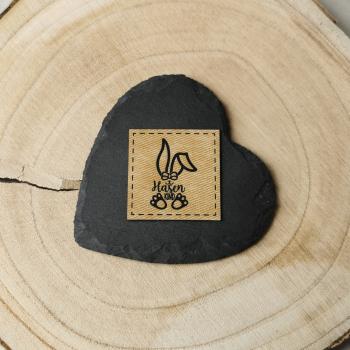 Label Hasenkind Schleife