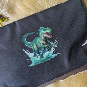 Bügelbild Big Dino grün