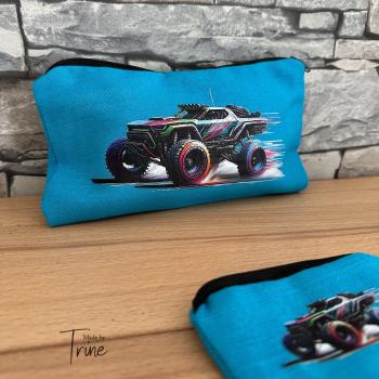 Bügelbild futuristischer Jeep bunt