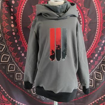 Bügelbild Ninja-Silhouetten