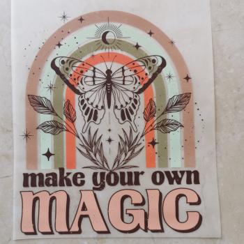 Bügelbild Make your own Magic