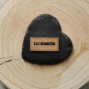 Label 3,2,1 Schmutzig