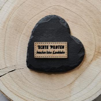 Label Echte Piloten brauchen keine Landebahn