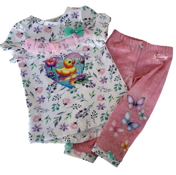 Bügelbild Regentag Entenherz