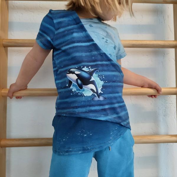 Bügelbild süßer Schwertwal