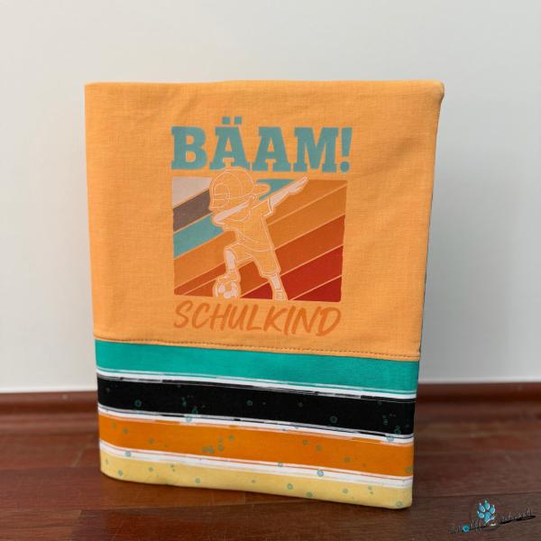 Bügelbild Bääm Schulkind Fußball