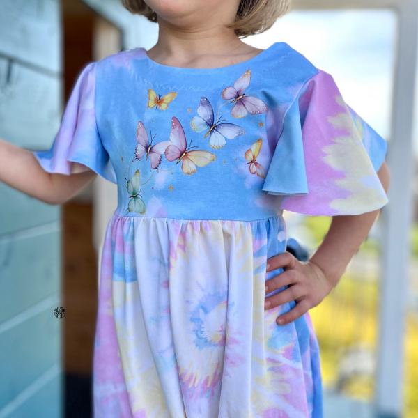 Bügelbild sieben zauberhafte Schmetterlinge