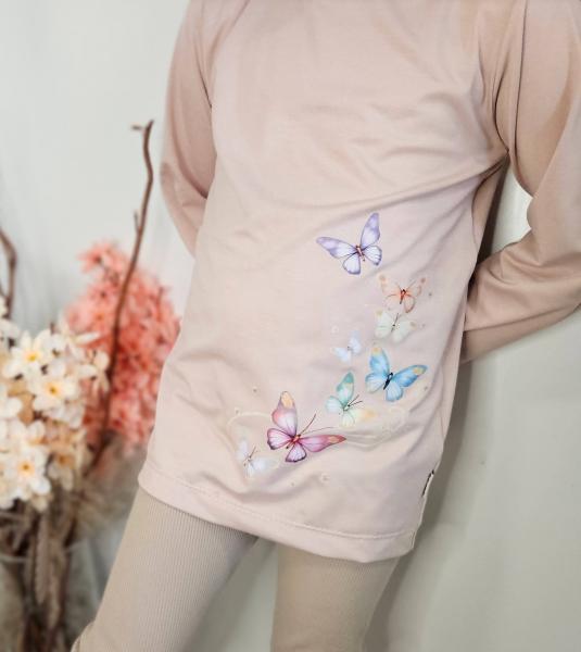 Bügelbild acht zauberhafte Schmetterlinge