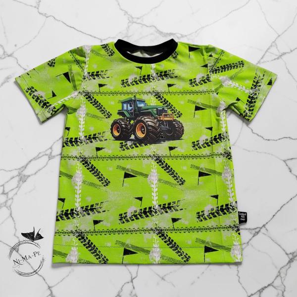 Bügelbild Monstertruck Traktor