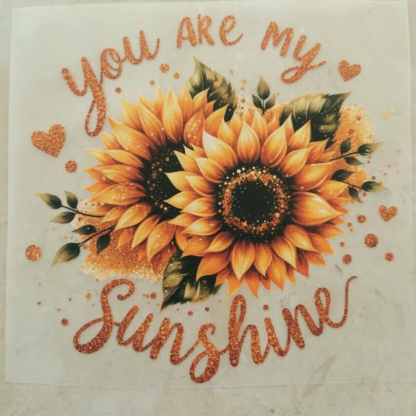 Bügelbild Sonnenblumen Sunshine