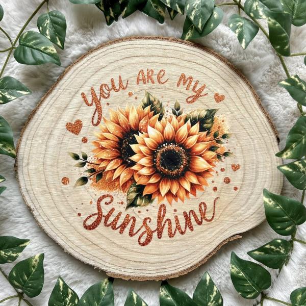 Bügelbild Sonnenblumen Sunshine