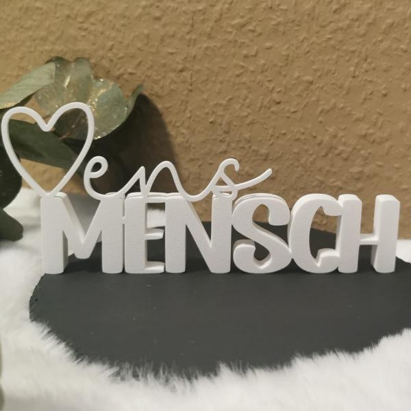 Dekoration Herzensmensch