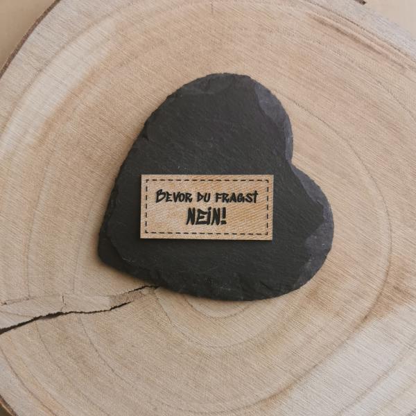 Label Bevor du fragst Nein!