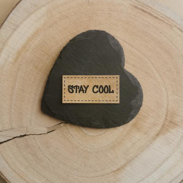 Label Stay cool