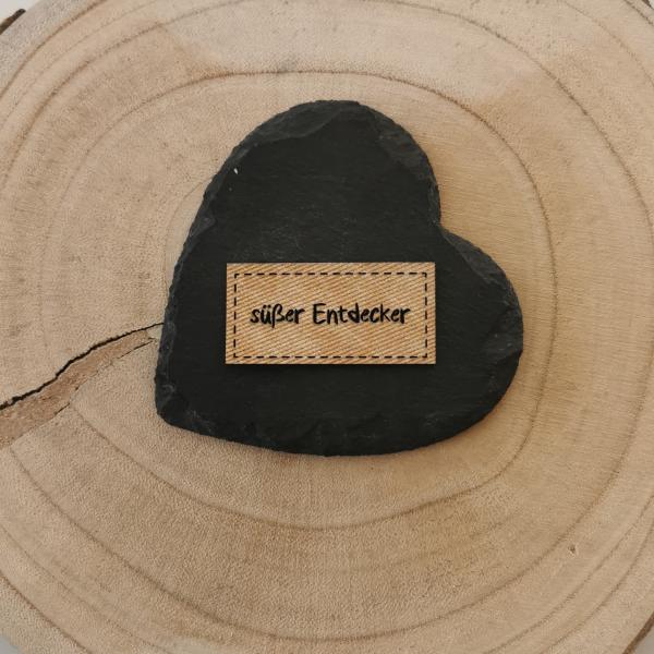 Label süßer Entdecker
