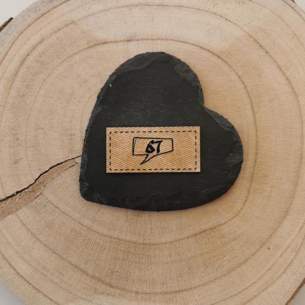 Label 67 breit