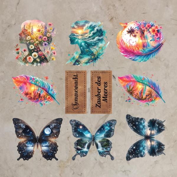 Bügelbild-Bundle Sommernacht