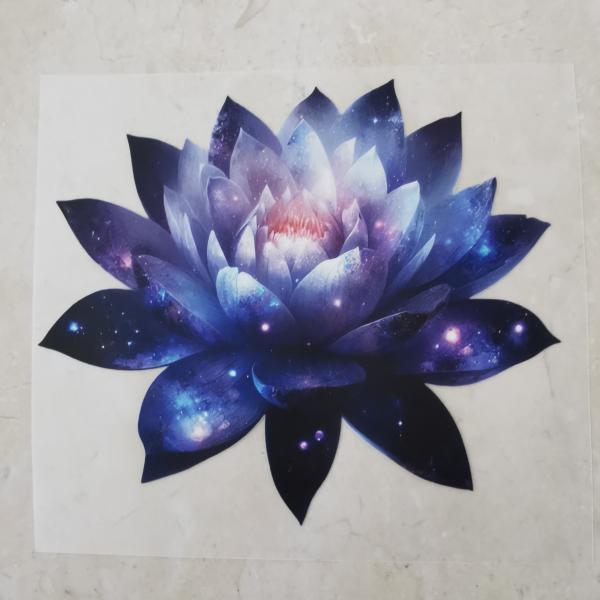 Bügelbild Galaxy-Dahlie