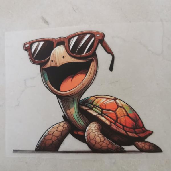 Bügelbild coole Schildi Sonnenbrille