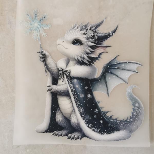 Bügelbild Zauberdrache