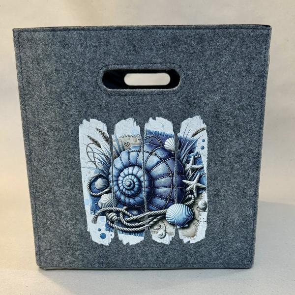 Bügelbild Muschel Vitamin Sea (ohne Schrift)