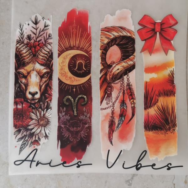 Bügelbild Sternzeichen Widder