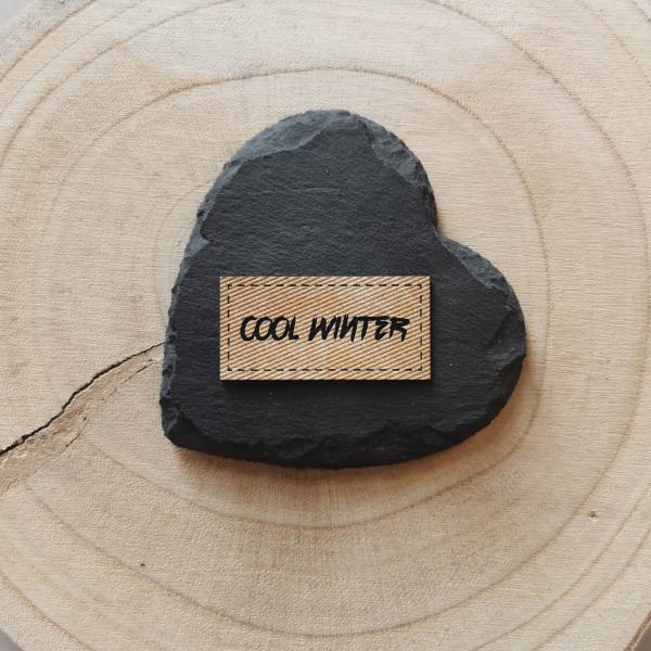 Label Cool Winter