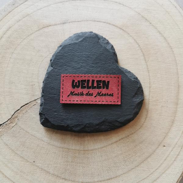 Label Wellen Musik des Meeres