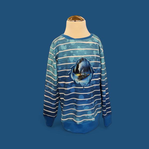 Bügelbild Eiszug Eiszapfen