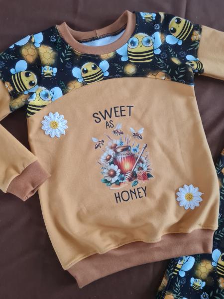 Bügelbild Honigsüß