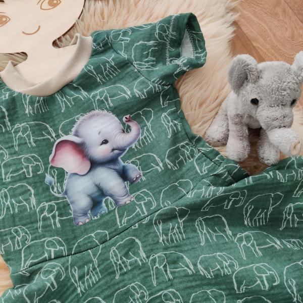 Bügelbild knuffiger Elefant