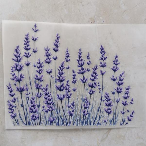 Bügelbild Lavendel