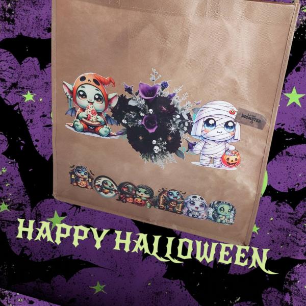 Bügelbild-Bundle Halloween-Schildis