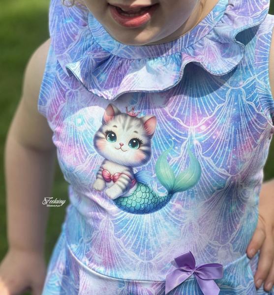 Bügelbild Mermaid-Katze