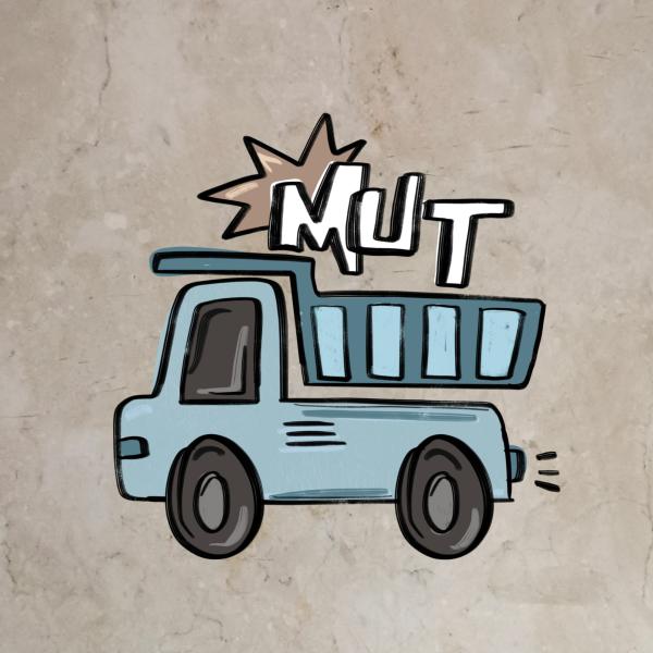 Bügelbild Mutmacher Mut