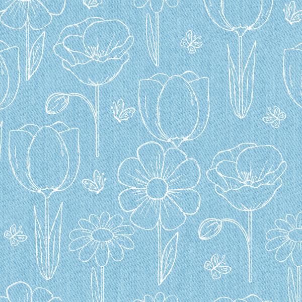 Vorbestellung Blumenliebe Denimstyle