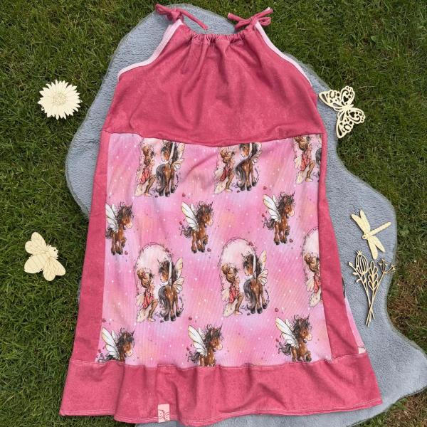 Ripp-Jersey Fee mit Einhorn (B-Ware)